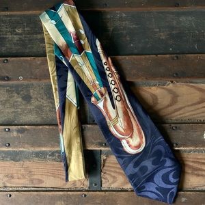 STEVEN HARRIS mens sax tie 🎷